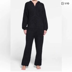 SKIMS Cozy Knit Onesie - Onyx / Black Size  M